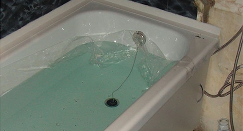 Установкой акрилового вкладыша | Ропша